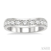 1.00CT RD DM 'V' BAND WG 14K@11-H*